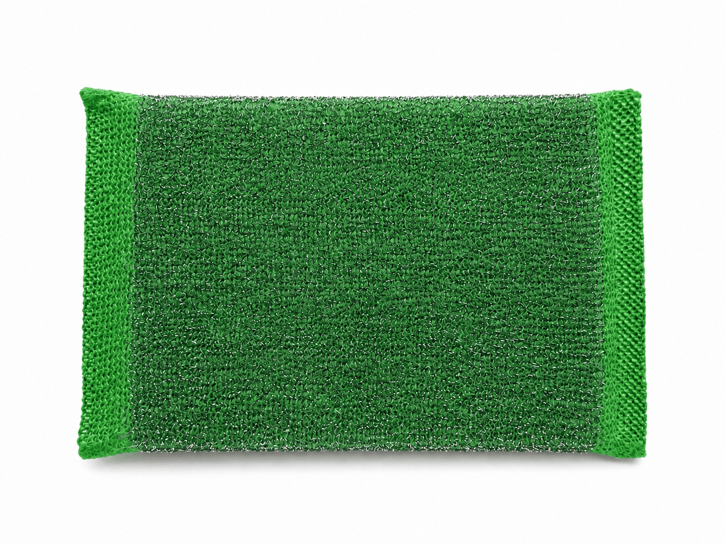 LECTUS stainless steel wool sponge in Emerald Green
