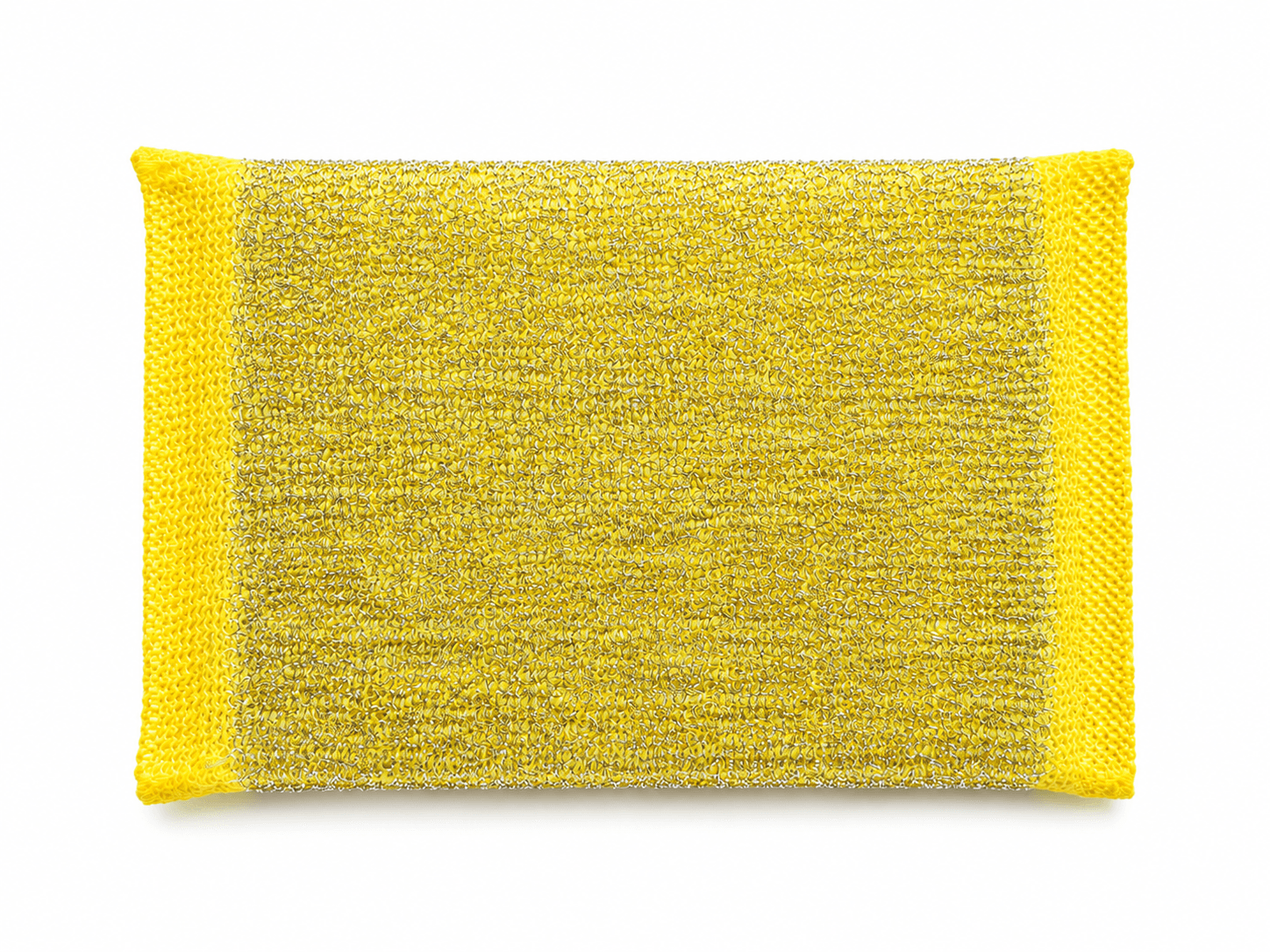 LECTUS stainless steel wool sponge in Golden Yellow